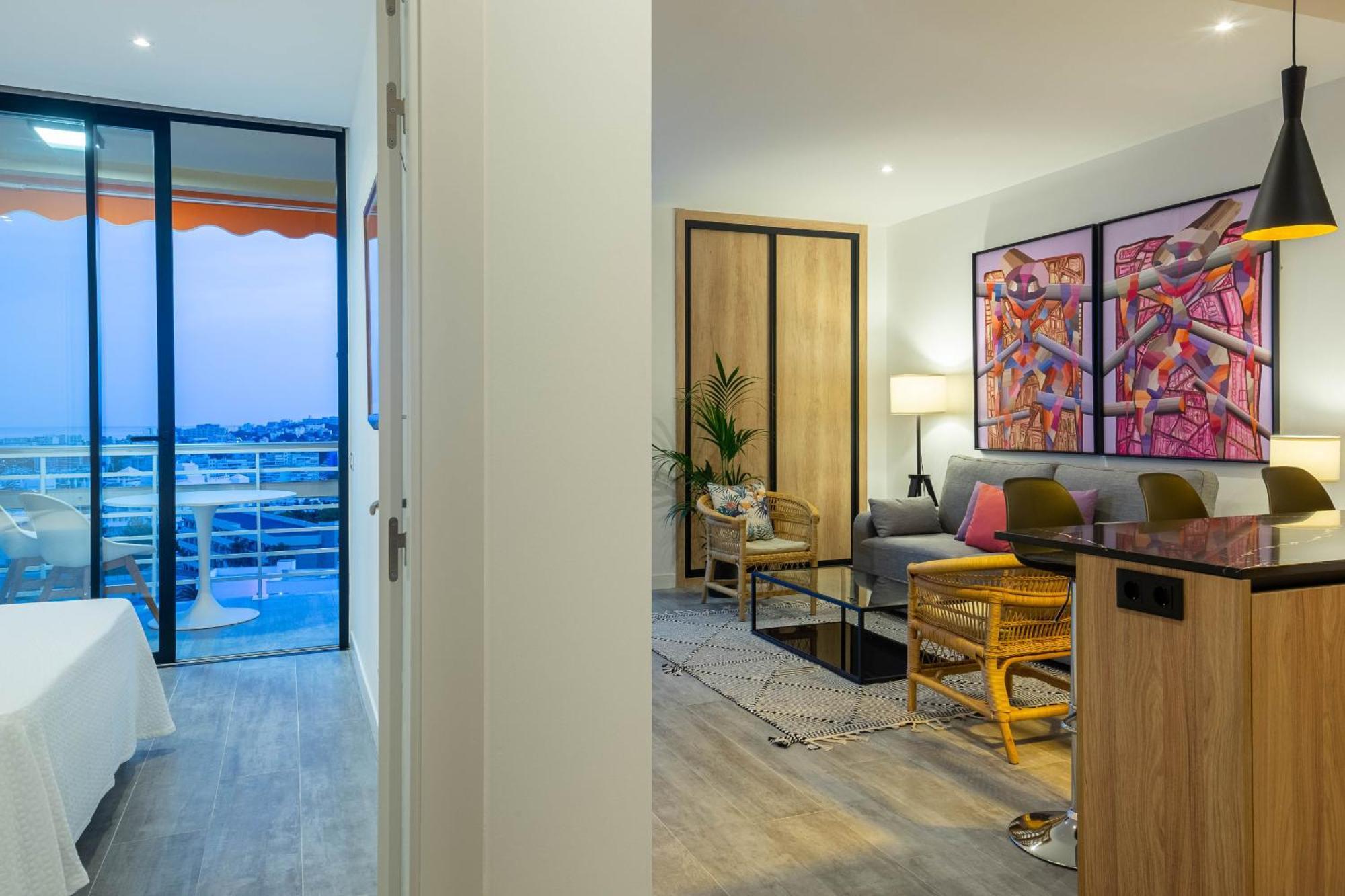 Fabuloso Apartamento Con Increibles Vistas Al Mar Торемолинос Екстериор снимка